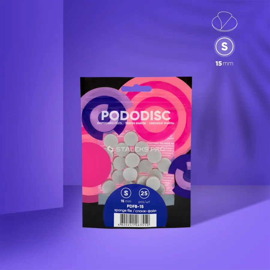Sponge PODODISC STALEKS PRO S (25 Stk.)