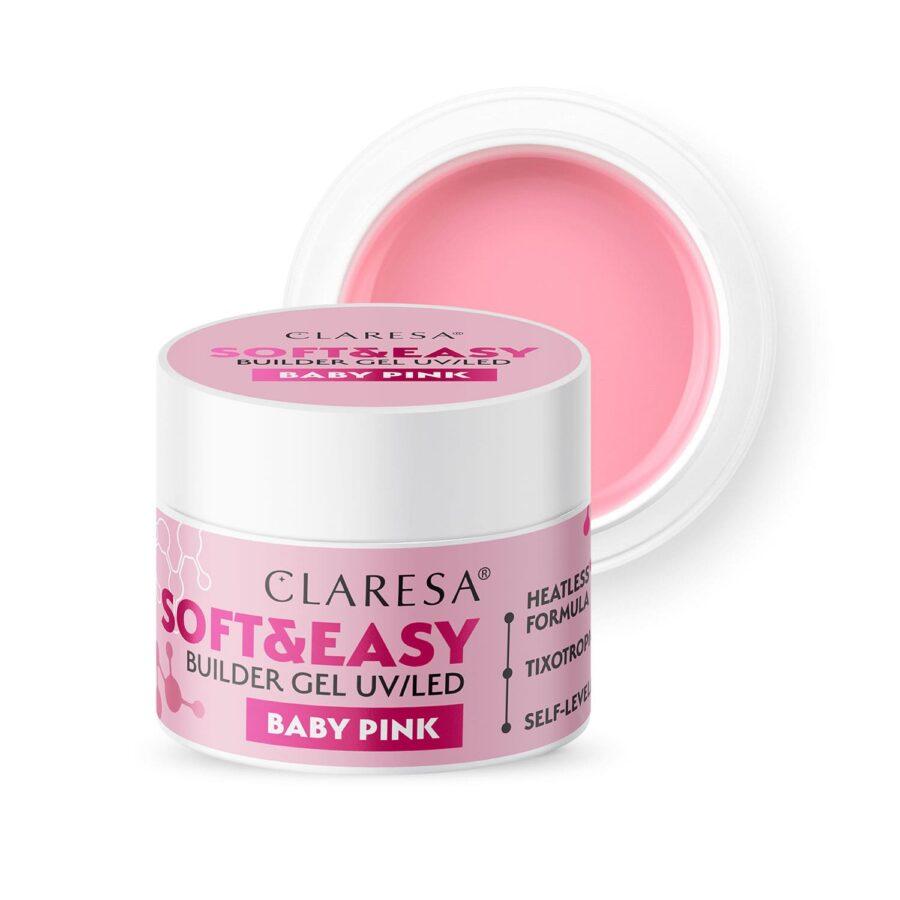 Claresa SOFT&EASY Aufbaugel Baby Pink 45 g