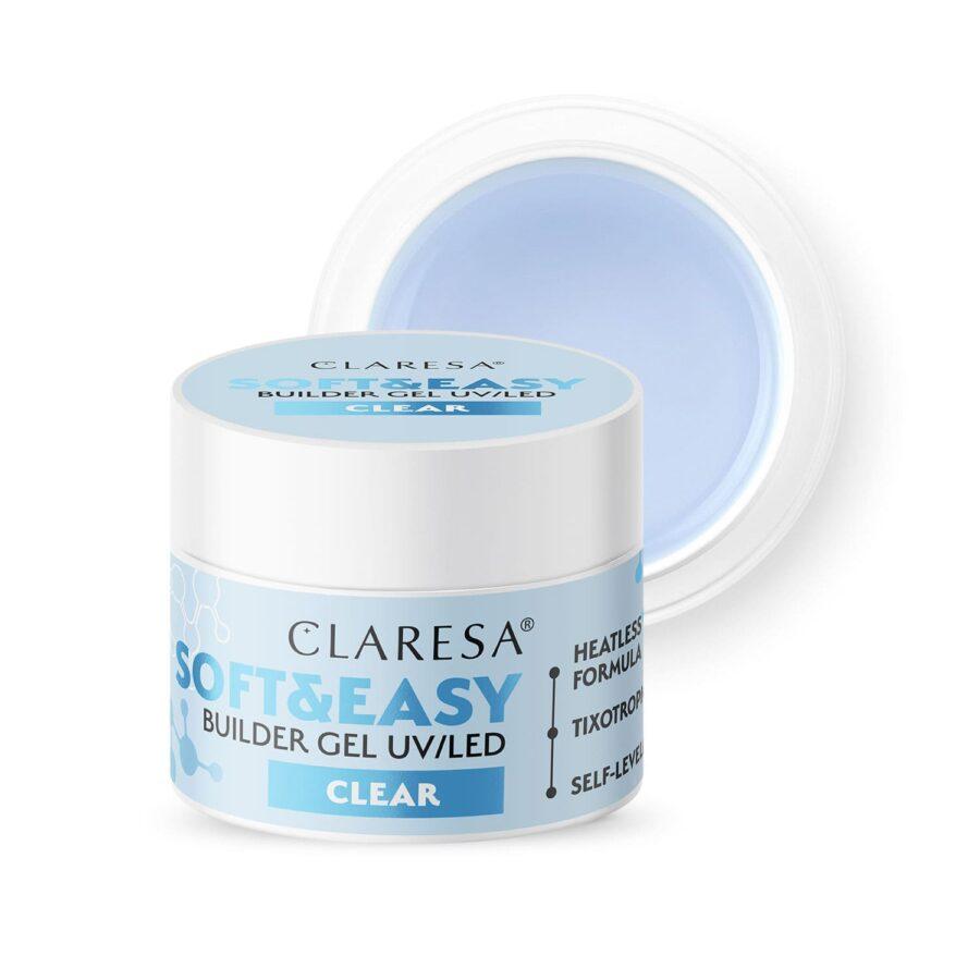 Claresa SOFT&EASY Aufbaugel Clear 45 g
