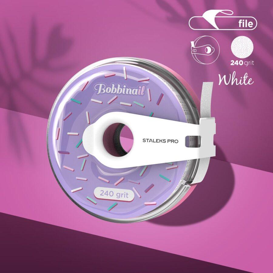 STALEKS PRO EXCLUSIVE Donut Feile-Abroller mit papmAm Wechselfeilenband (6m – 240 Grit)