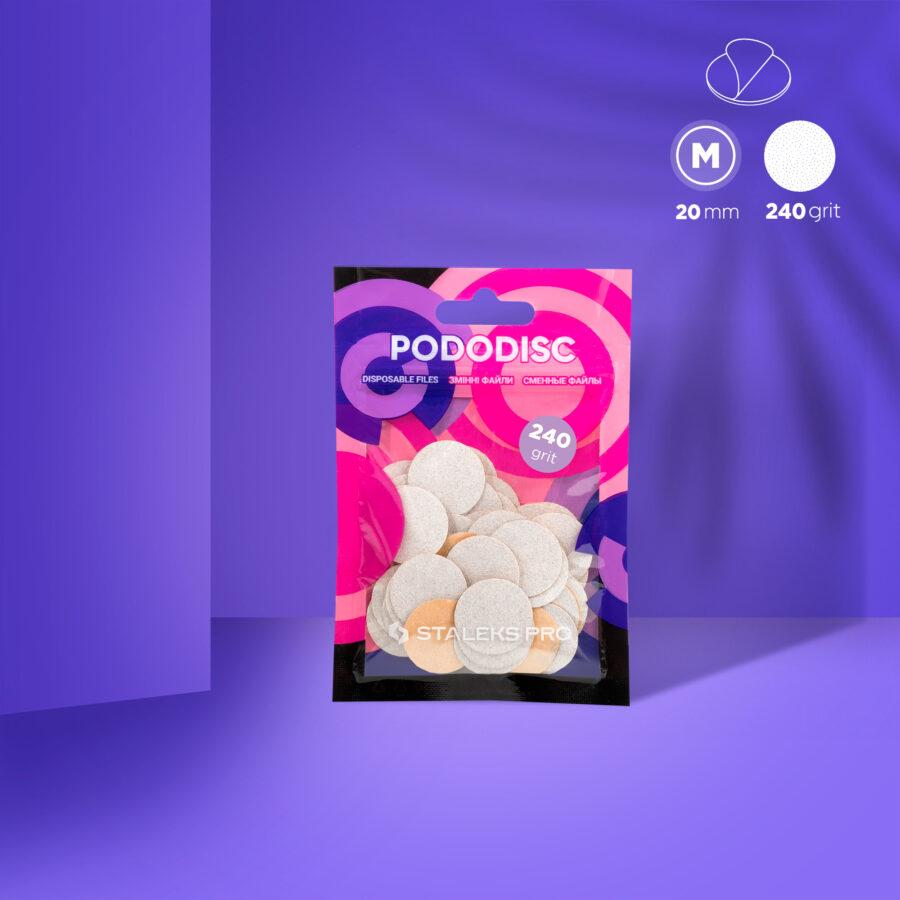 Ersatzpads PODODISC STALEKS PRO M 240 Körnung (50 Stk.)