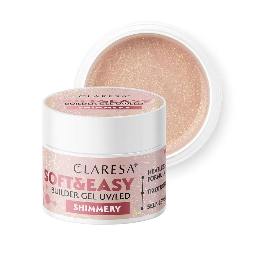 Claresa SOFT&EASY Aufbaugel Shimmery 45g