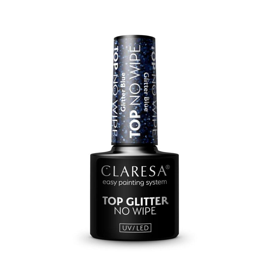 CLARESA Top No Wipe 5g Glitzerblau