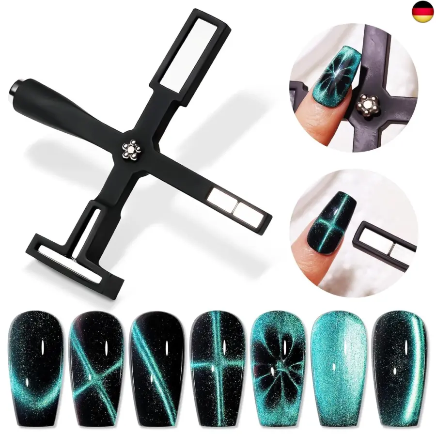 5 in 1 Nail Magnet Tool Set Cat Eye Magnet